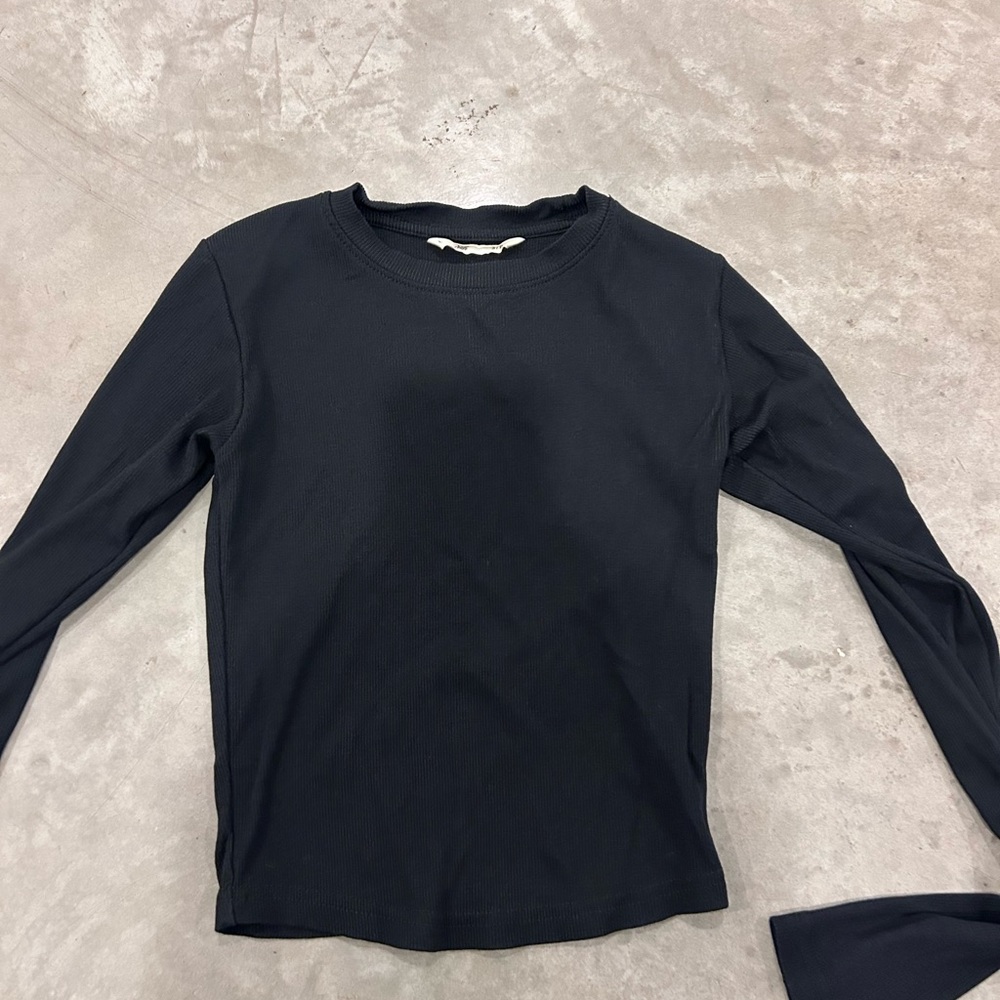 Bluenotes Charcoal Ribbed Tee
